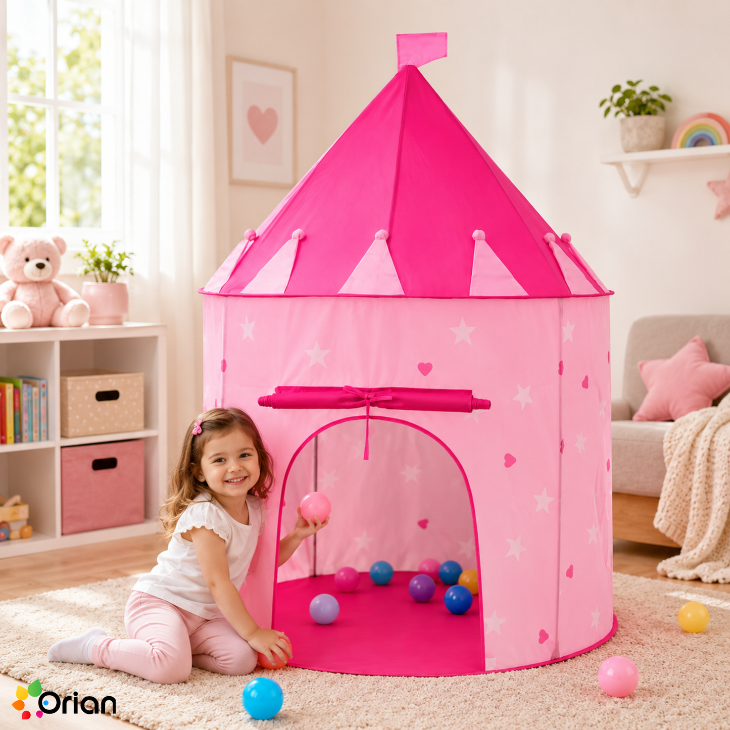 Orian kids yurt play tent for toddlers