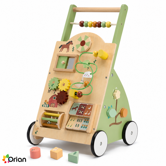 Orian wooden Montessori baby walker