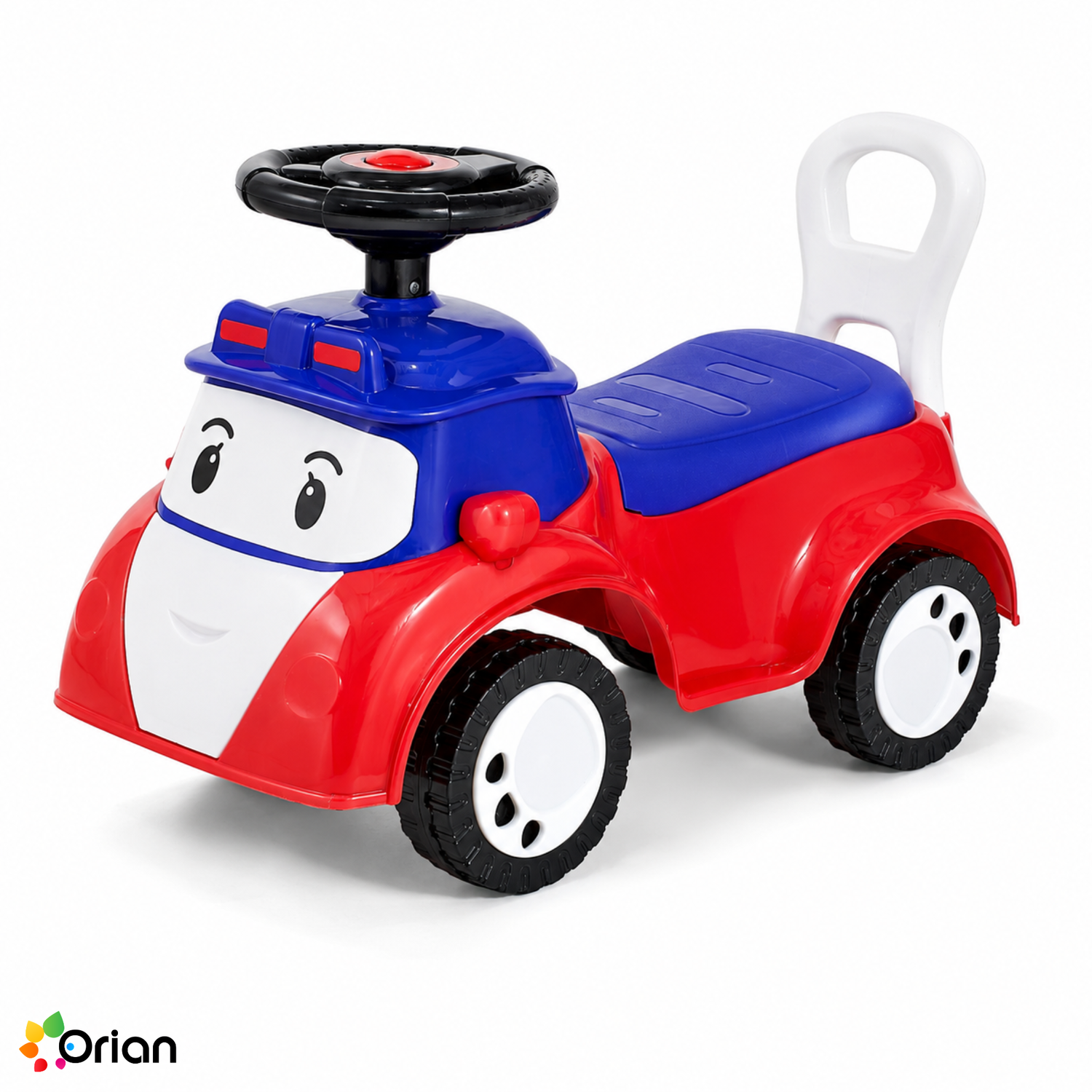 Orian toddler ride-on push car in red