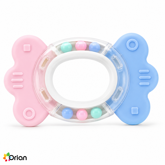 Orian BPA-free baby silicone teething toy