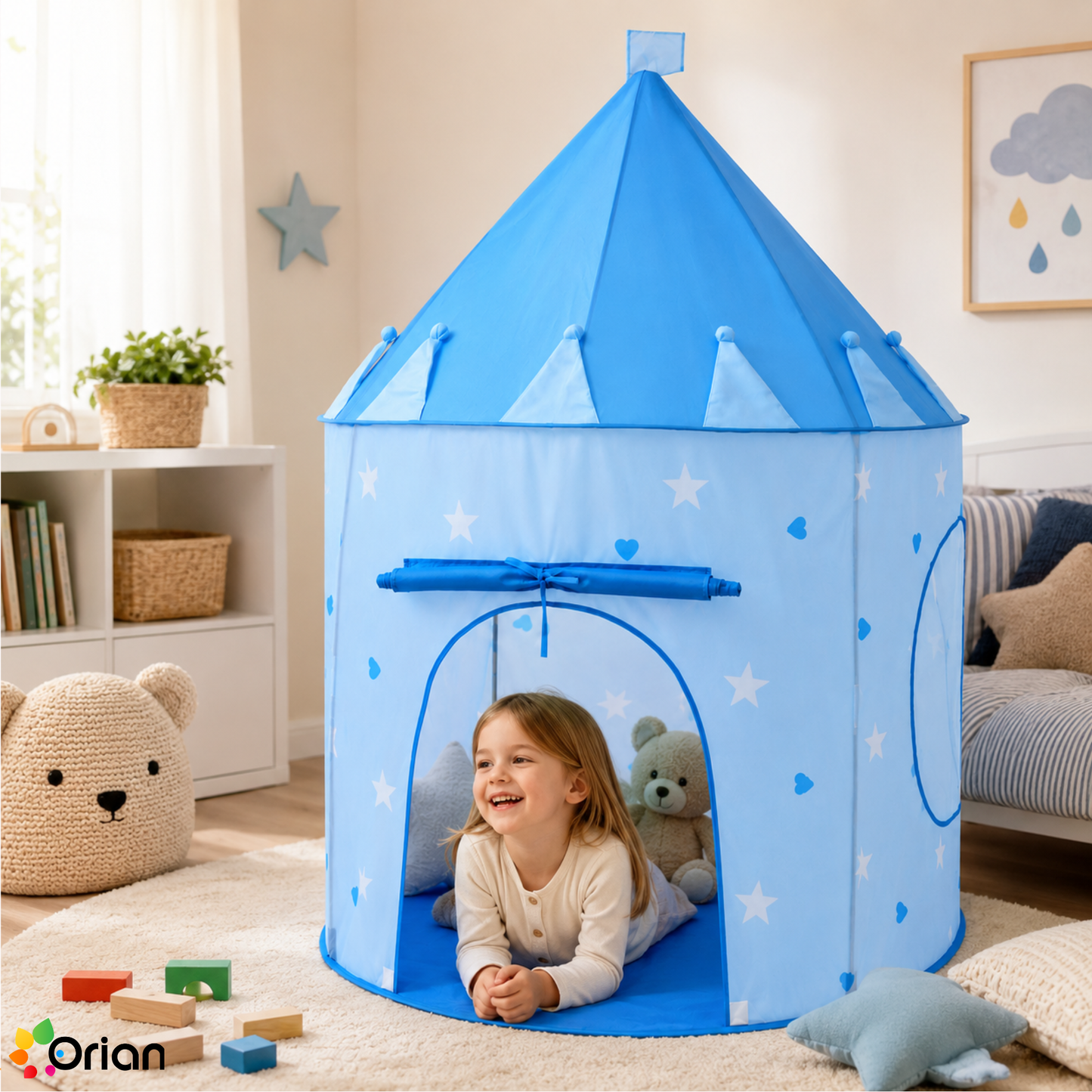 Orian kids yurt play tent for toddlers